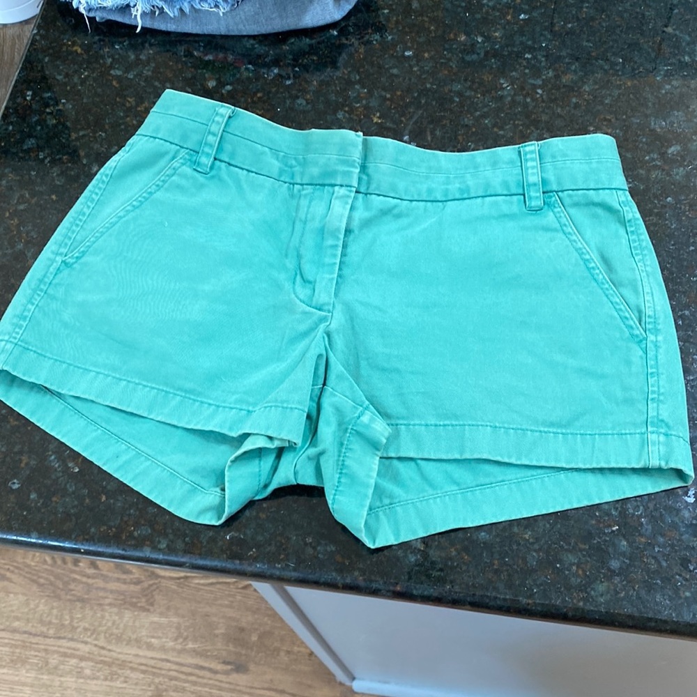 Size 6 green shorts